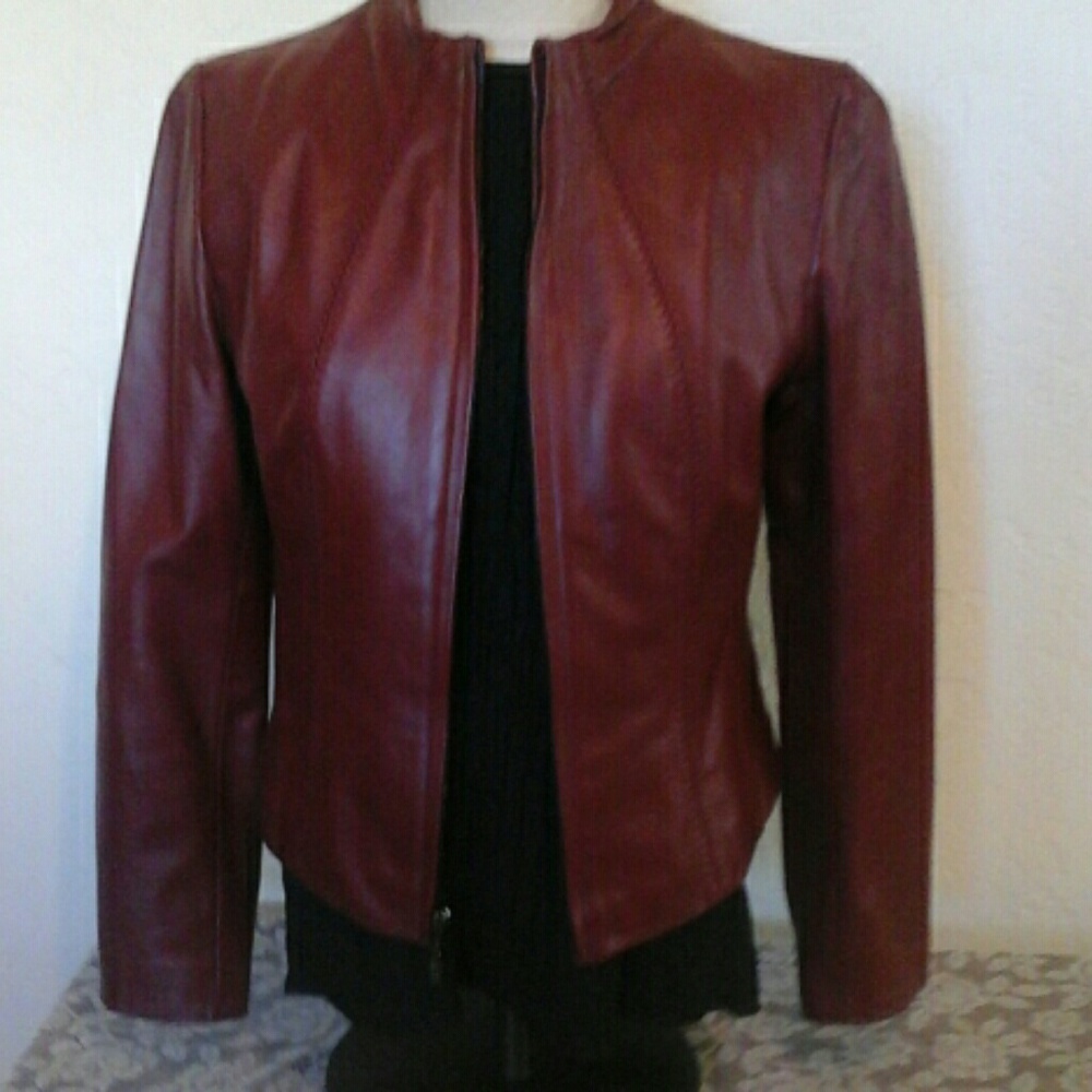 Leather jacket